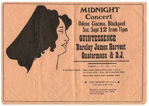 1970 Blackpool Odeon Flyer